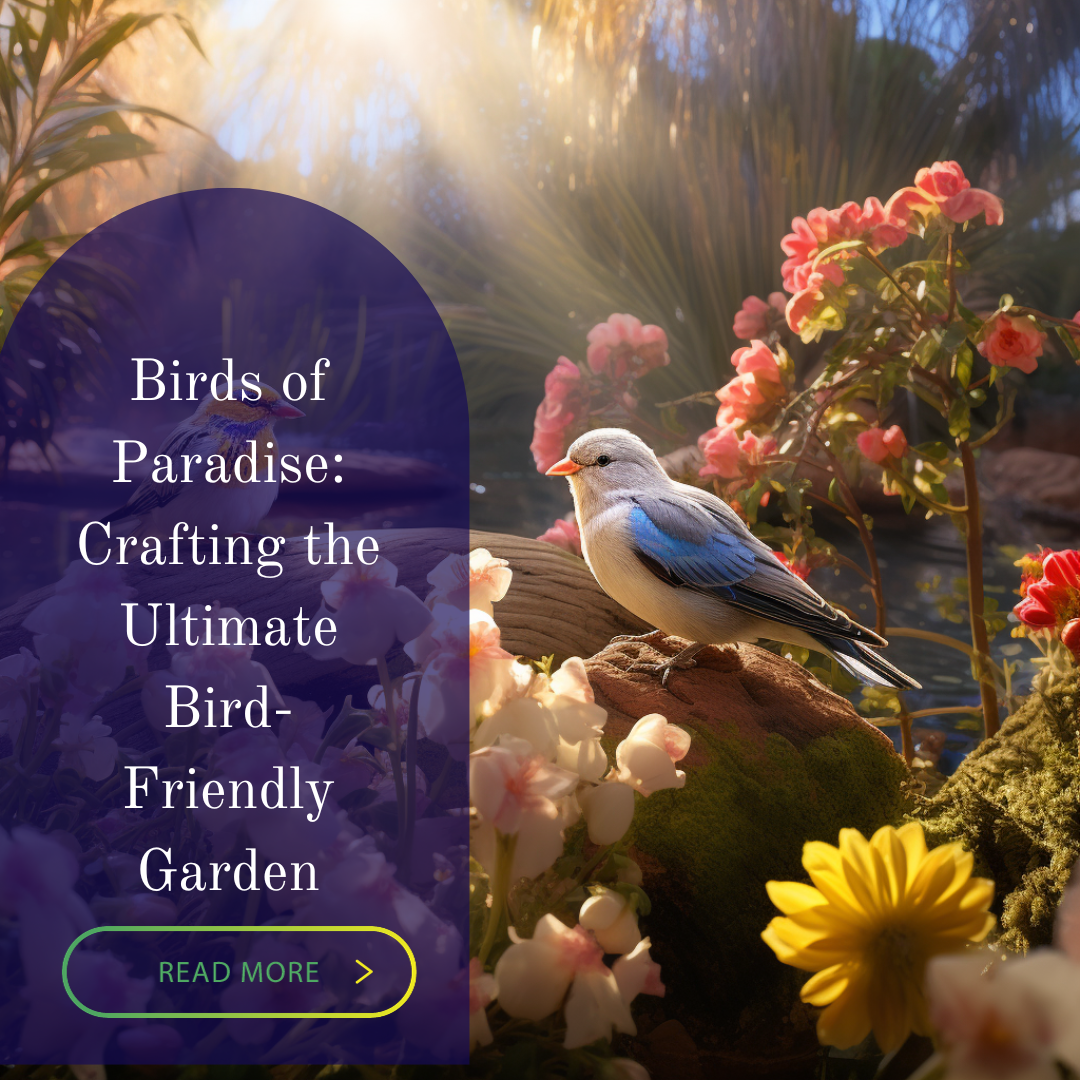 Birds of Paradise: Crafting the Ultimate Bird-Friendly Garden