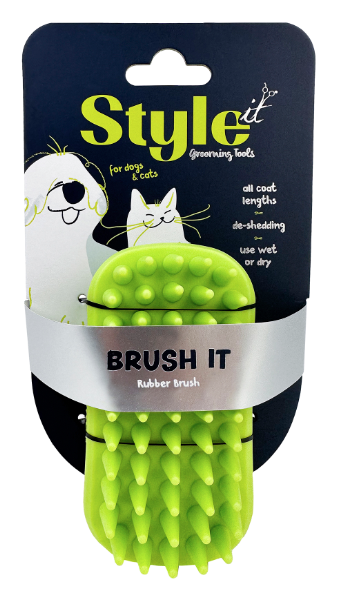 Style It Dog Brush Rubber
