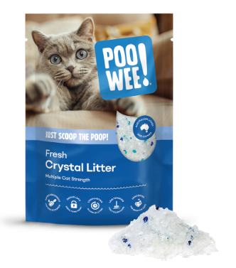 Poowee Cat Litter Fresh Crystal