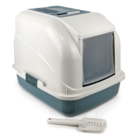 Cat litter tray with Hood