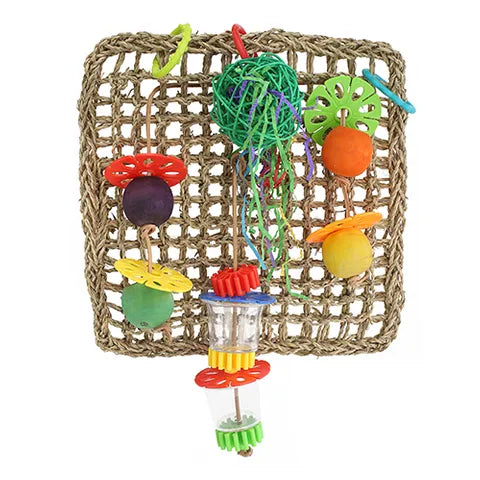 Bird Toy Net Foraging Wall