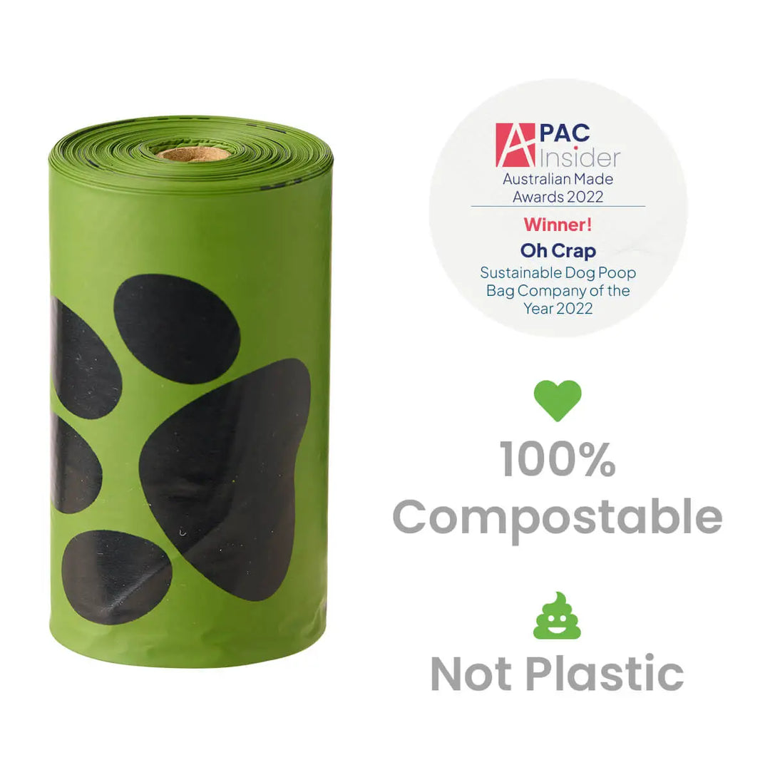Oh Crap Compostable Dog Poop Bags