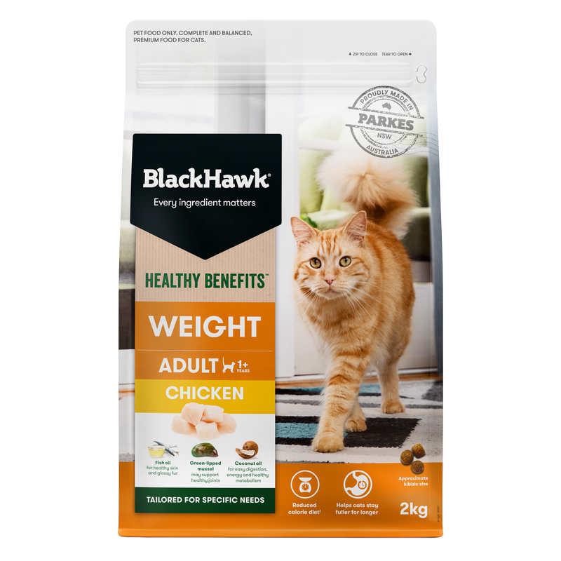 BlackHawk Cat Healthy Benefits Weight Management