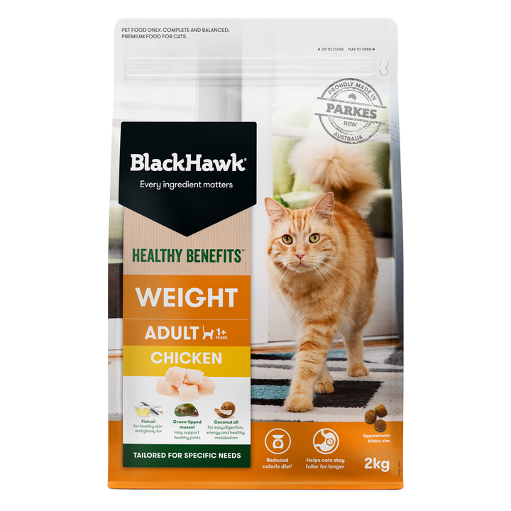 BlackHawk Cat Healthy Benefits Weight Management