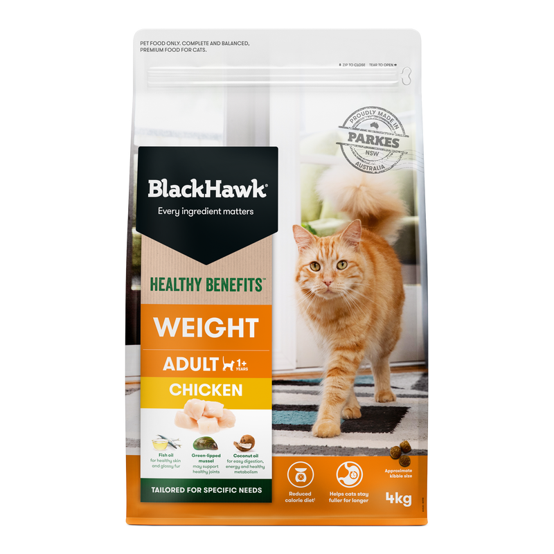BlackHawk Cat Healthy Benefits Weight Management