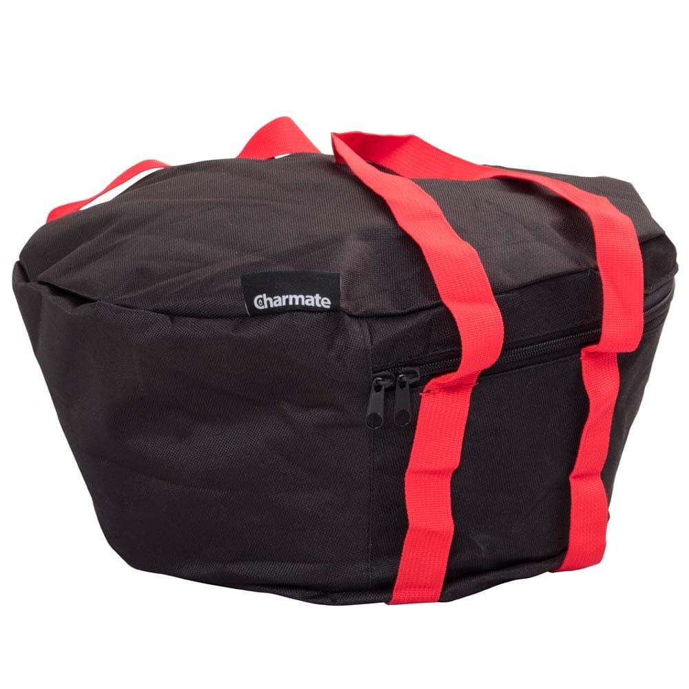 Charmate Camp Oven Kit (4.5 Qrt Camp Oven, Lid Lifter, Gloves, Trivet & Carry Bag)