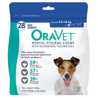Oravet Dental Chews Small dog 4.5-11kg