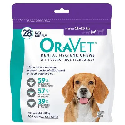 Oravet Dental Chews Medium dog 11-23kg