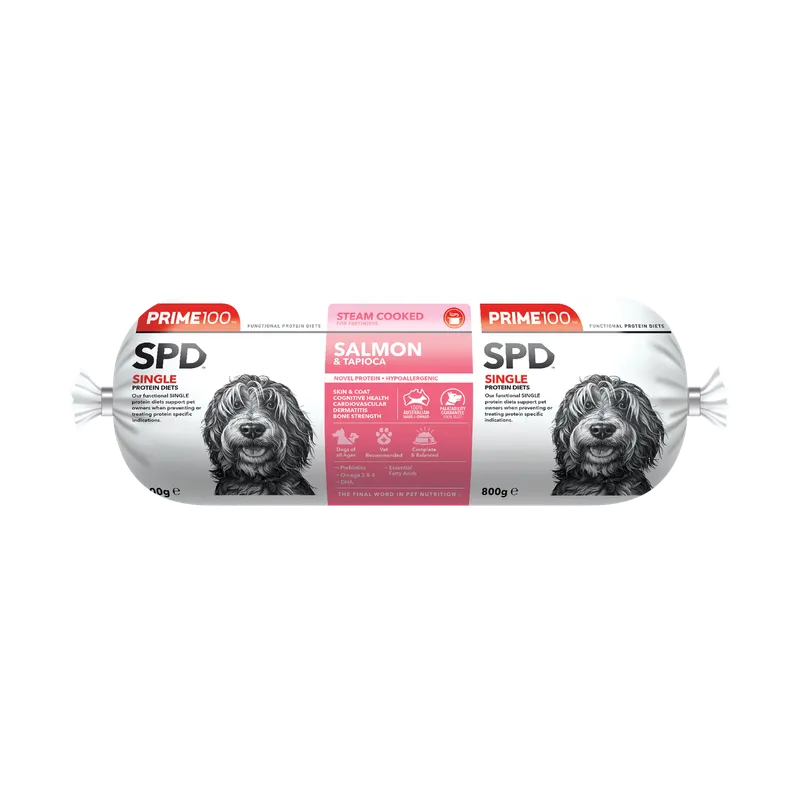 Prime 100 SPD Salmon and Tapioca Roll