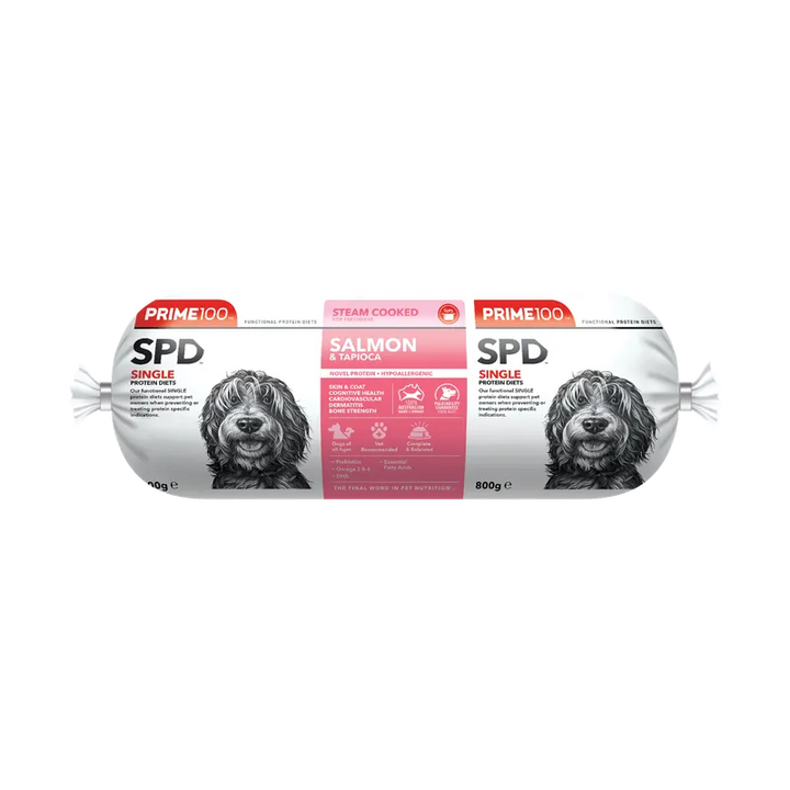 Prime 100 SPD Salmon and Tapioca Roll