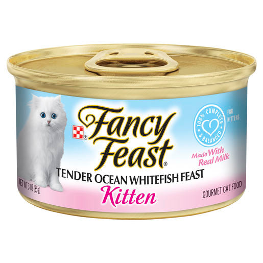 FANCY FEAST Kitten Tender Ocean Whitefish Feast