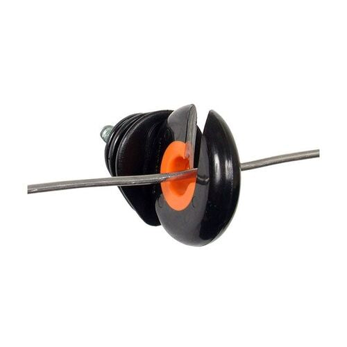 Wood Post Screw-in Ring Insulator 25pk