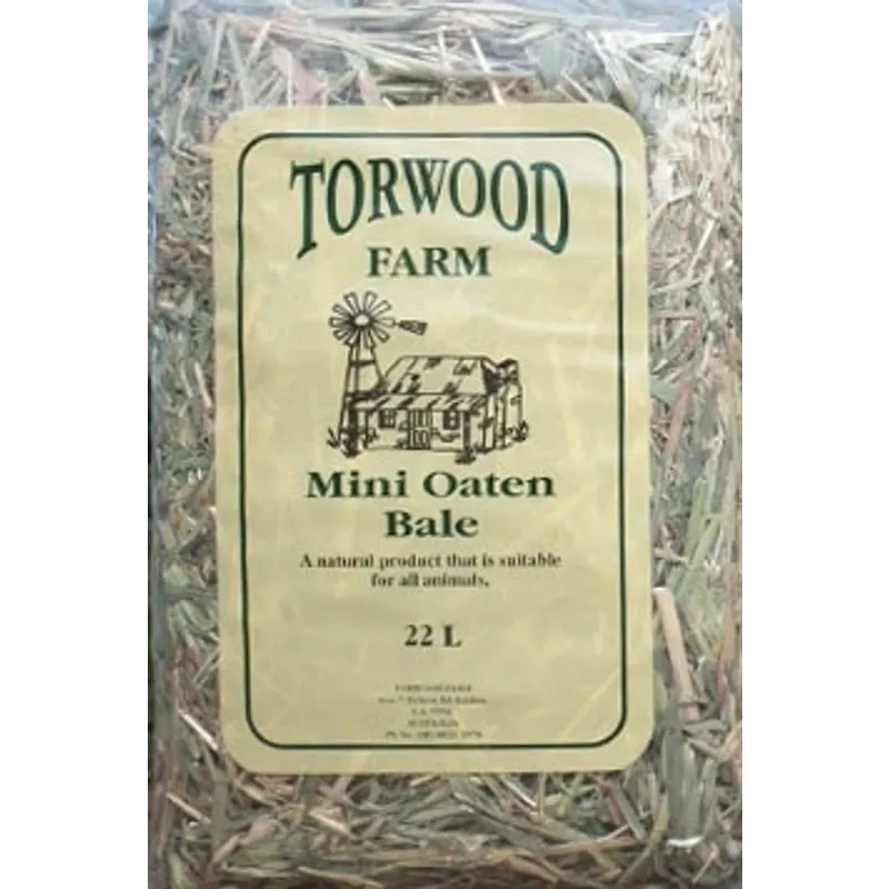Torwood Farms Oaten Hay Mini Bale