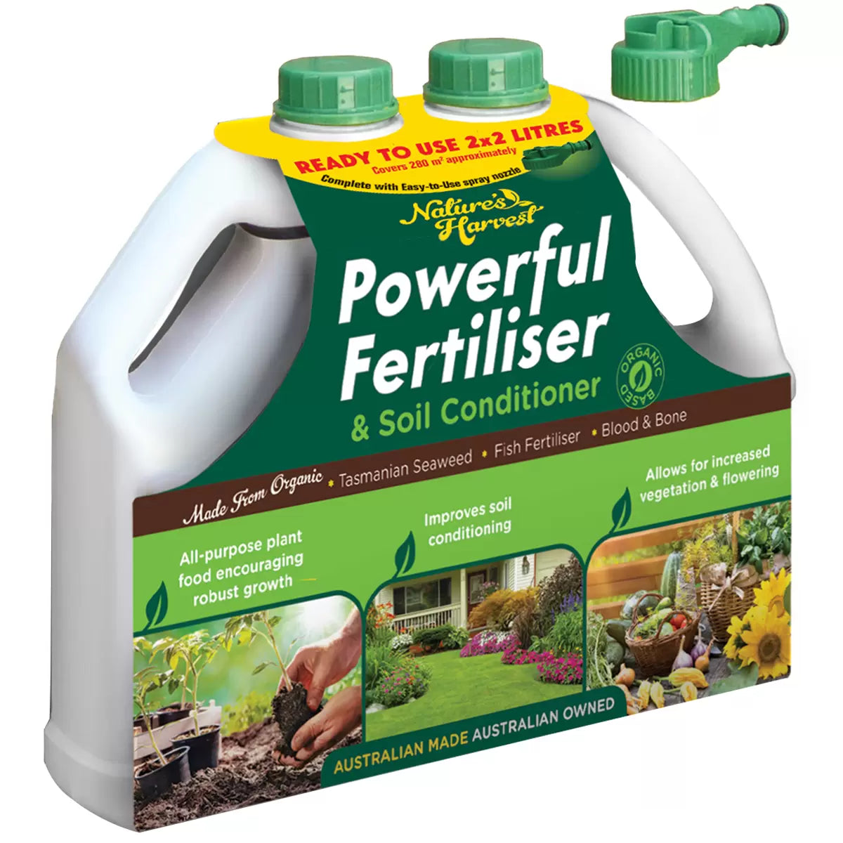 Natures Harvest Powerful Fertiliser 2x2 RTU