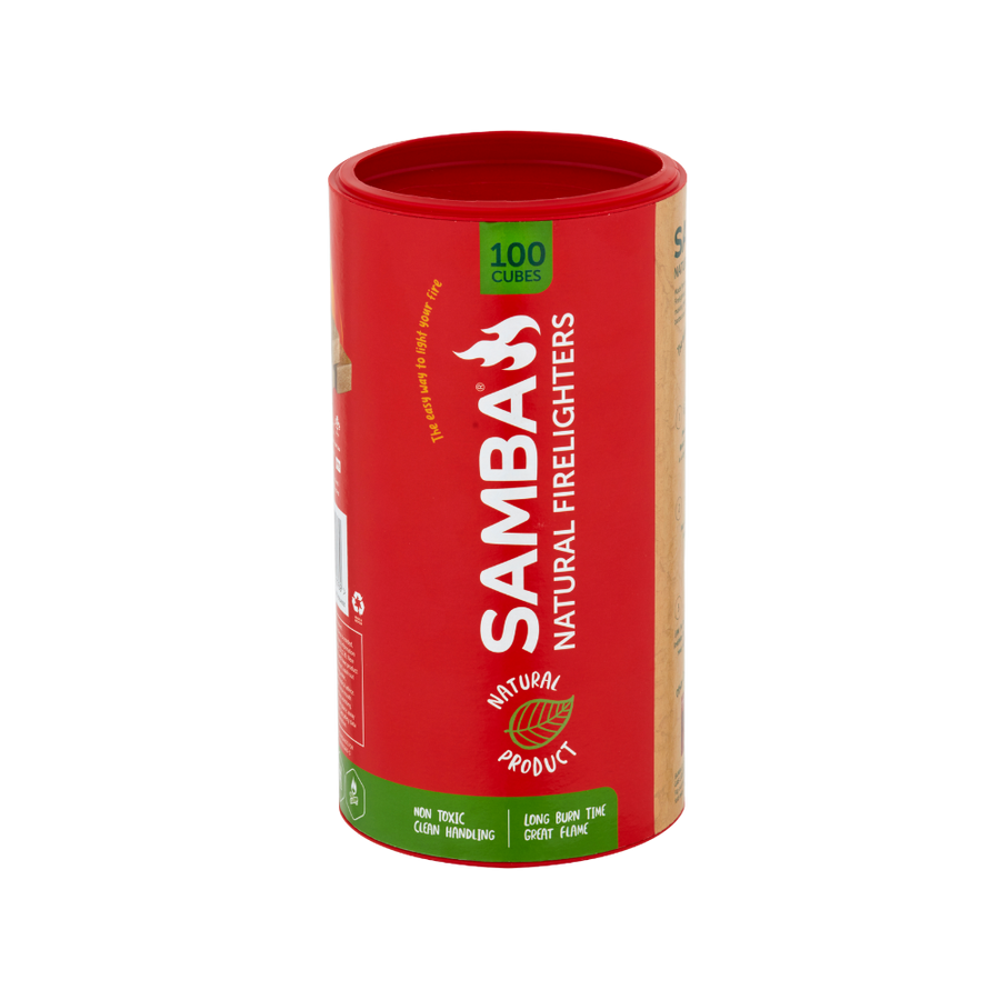 Samba Natural Firelighters 100pk Tube Default Title