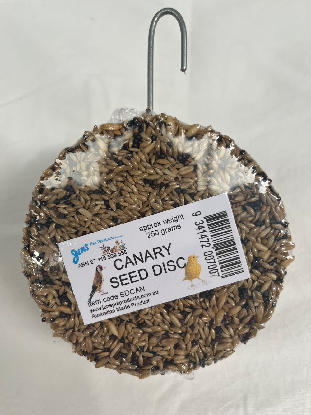 Jen's Seed Discs Canary