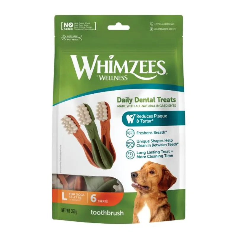 Whimzees Toothbrush Star Value Bag
