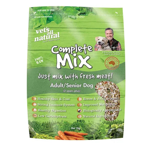 Vet's all natural complete mix adult/senior