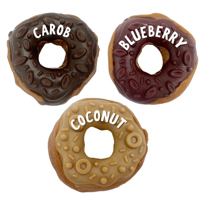 It's Treat Time Dog Veggie Donuts