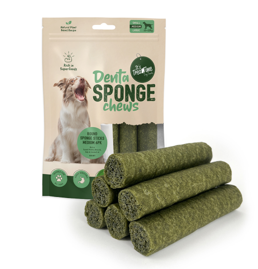 It's Treat Time Dental Sponge Stick