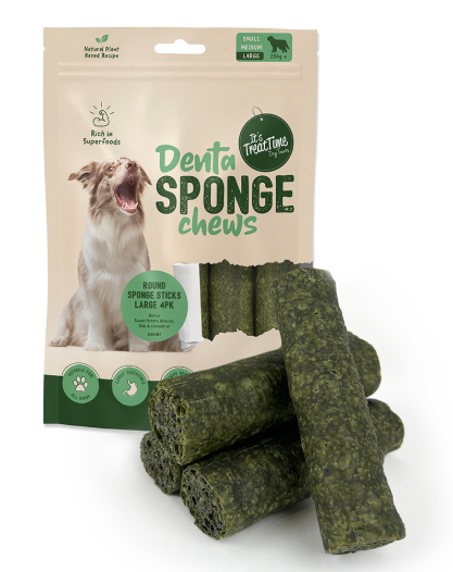 It's Treat Time Dental Sponge Stick