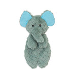 Snuggle Friends Elephant Flattie Toy for Puppy