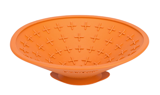 LickiMat Dog Splash Orange