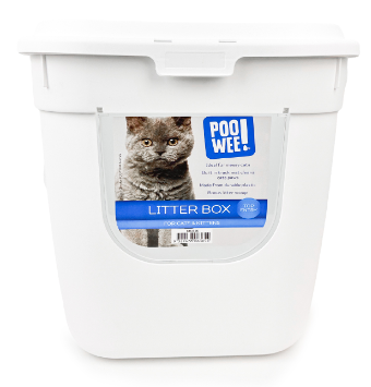 Cat Litter Box Dual Entry Top exit