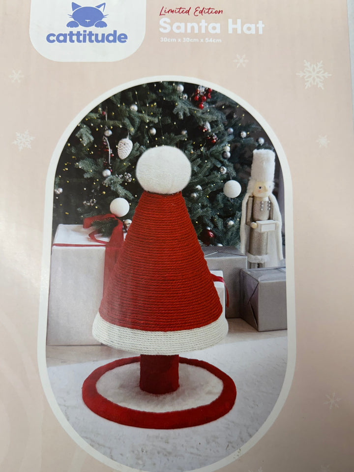 Catitude Christmas Cat Scratcher