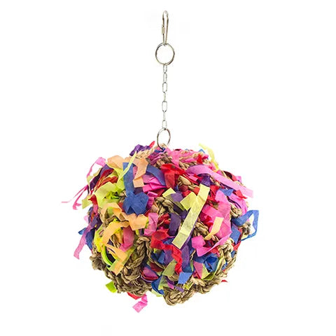 Bird Toy Destructive Shredz Balls