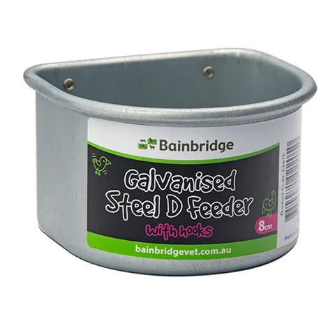 Metal D Feeder with hooks