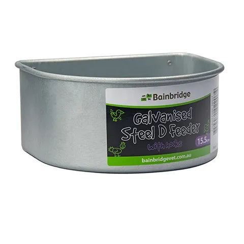 Metal D Feeder with hooks