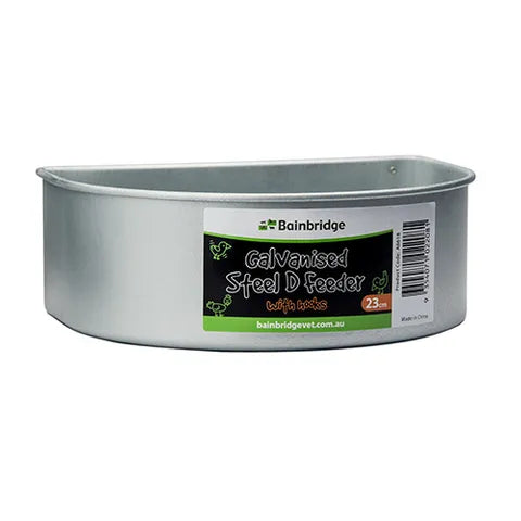 Metal D Feeder with hooks