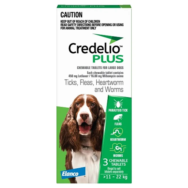 Credelio Plus Dog 11-22kg