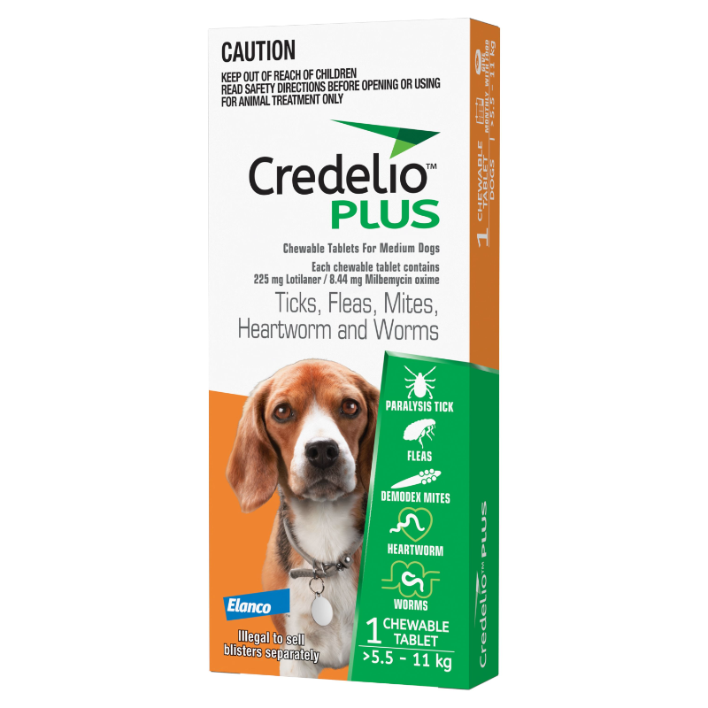 Credelio Plus Dog 5.5-11kg