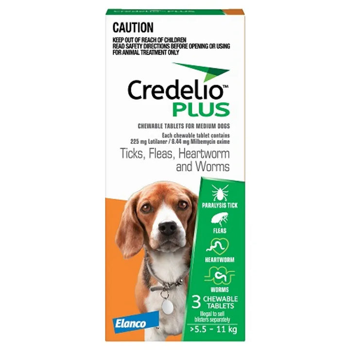 Credelio Plus Dog 5.5-11kg