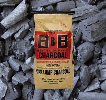 B&B Oak Lump Charcoal