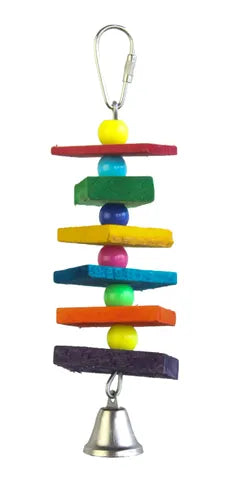 CB Wood Beads & Bell Toy