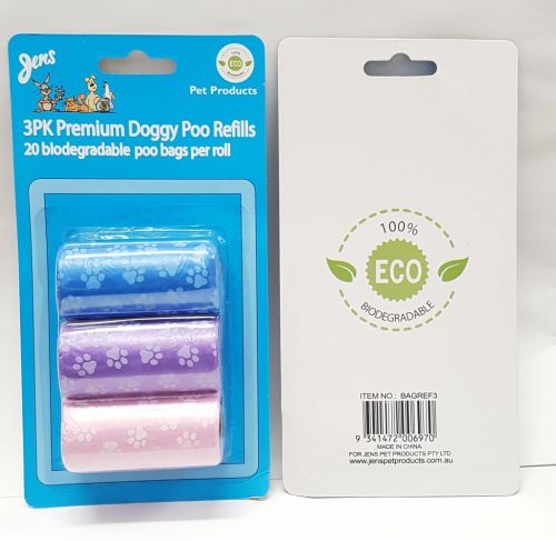 Jens Premium Doggy Poo Refills Biodegradable