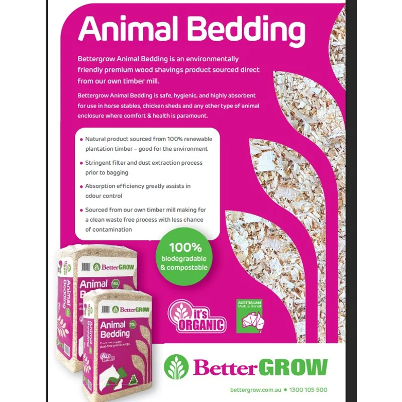 Better grow animal bedding