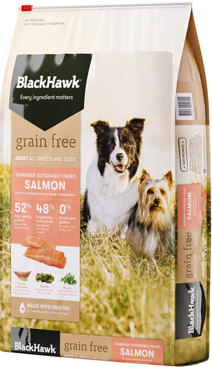 BlackHawk Grain Free Salmon 15kg