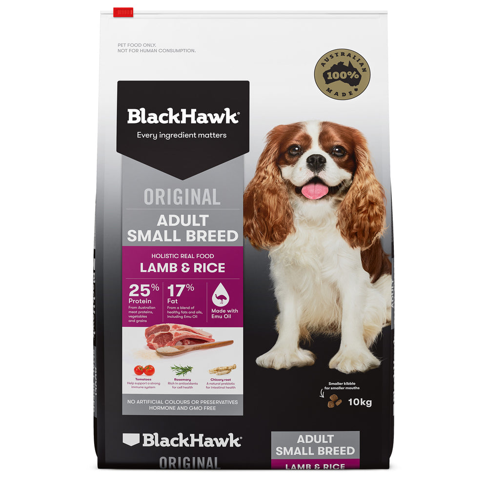 BlackHawk Original Adult Small Breed Lamb & Rice 10kg