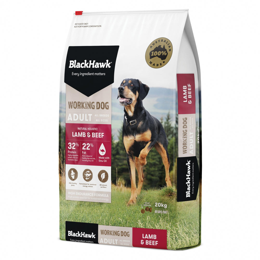 BlackHawk Original Working Dog Lamb & Beef 20kg