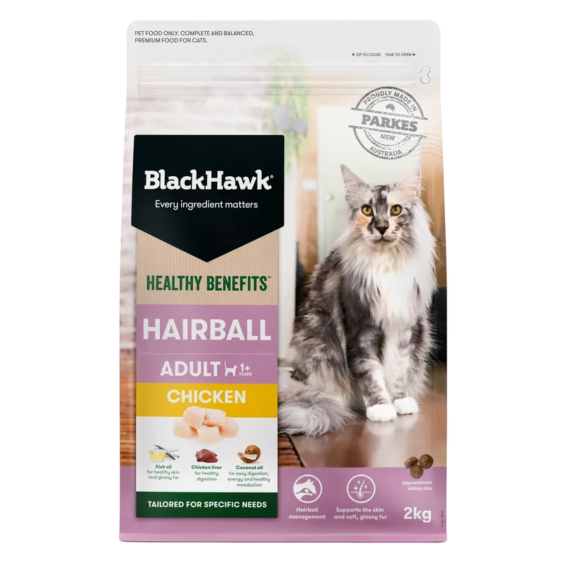 BlackHawk Cat Hairball
