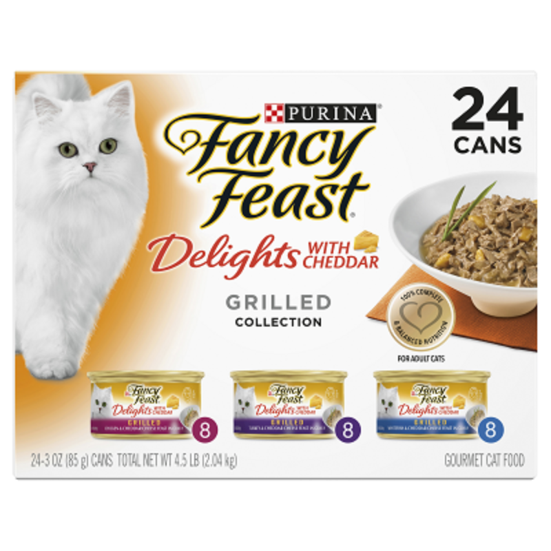 Fancy Feast Cheddar Cans
