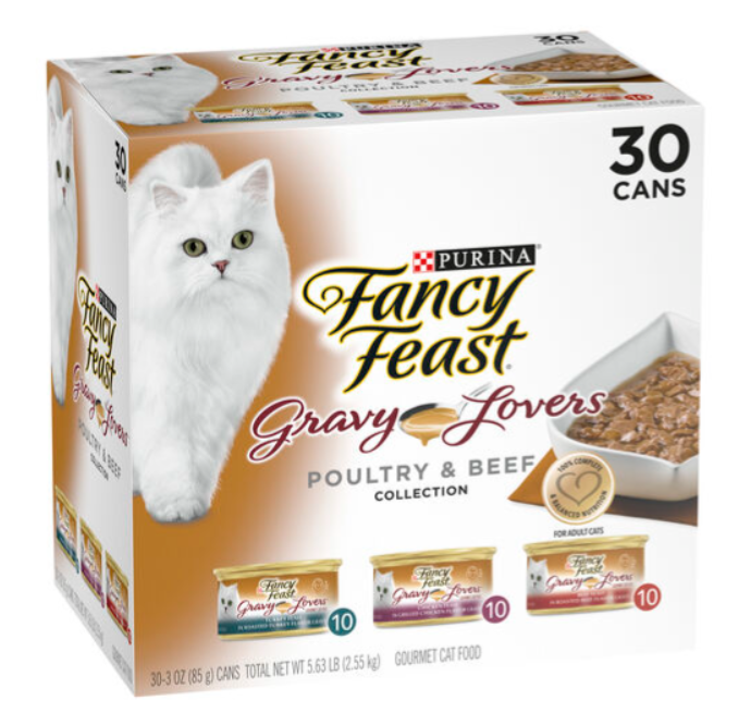 Fancy Feast Gravy Lovers Beef & Poultry Grilled