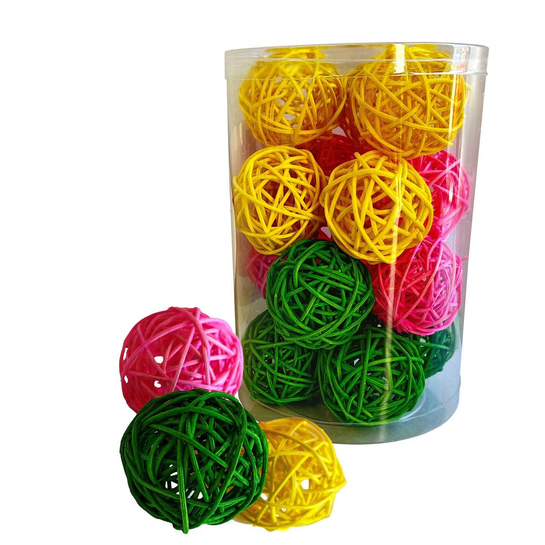 Silvervine Rattan interactuive cat balls
