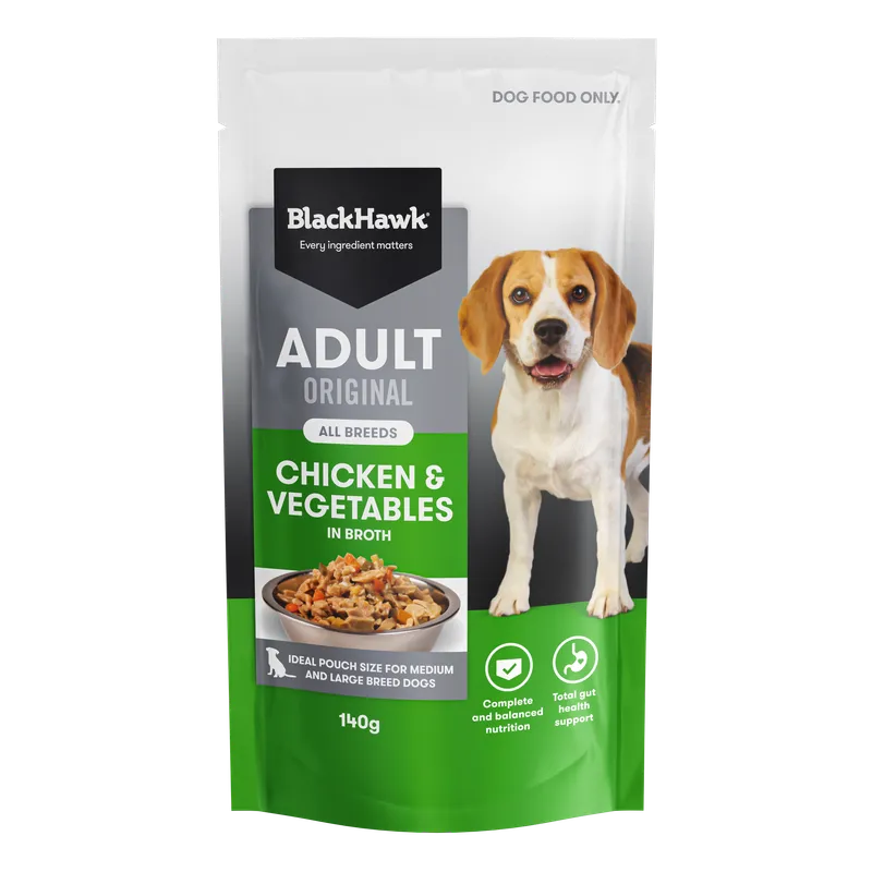 BlackHawk Original Dog Adult Wet Sachets