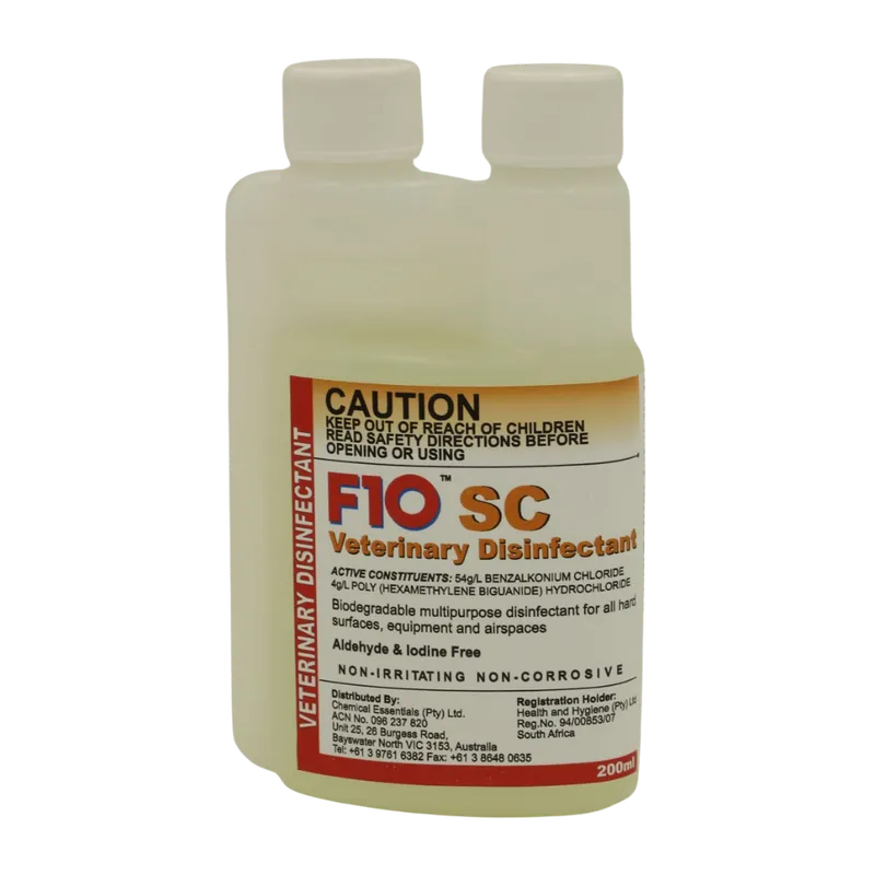 F10 SC Veterinary Disinfectant 200ml