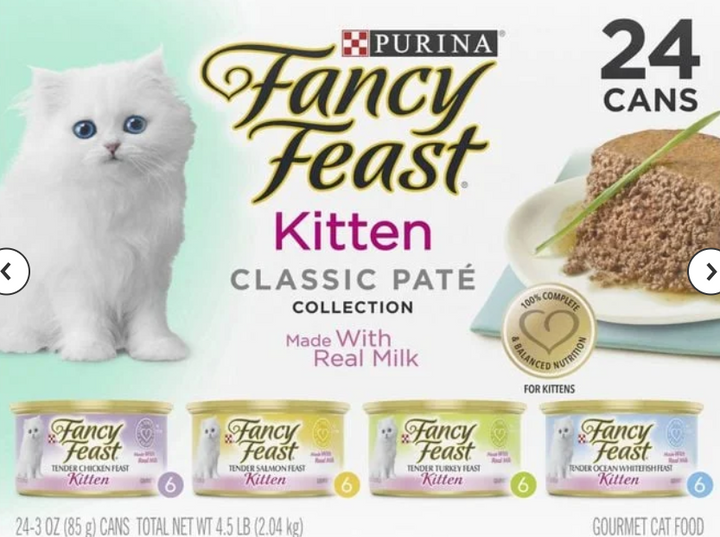 FANCY FEAST Kitten Chicken Pate